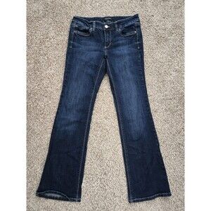 WHITE HOUSE BLACK MARKET Blanc WHBM Black Bootcut Leg Jeans Size 4S